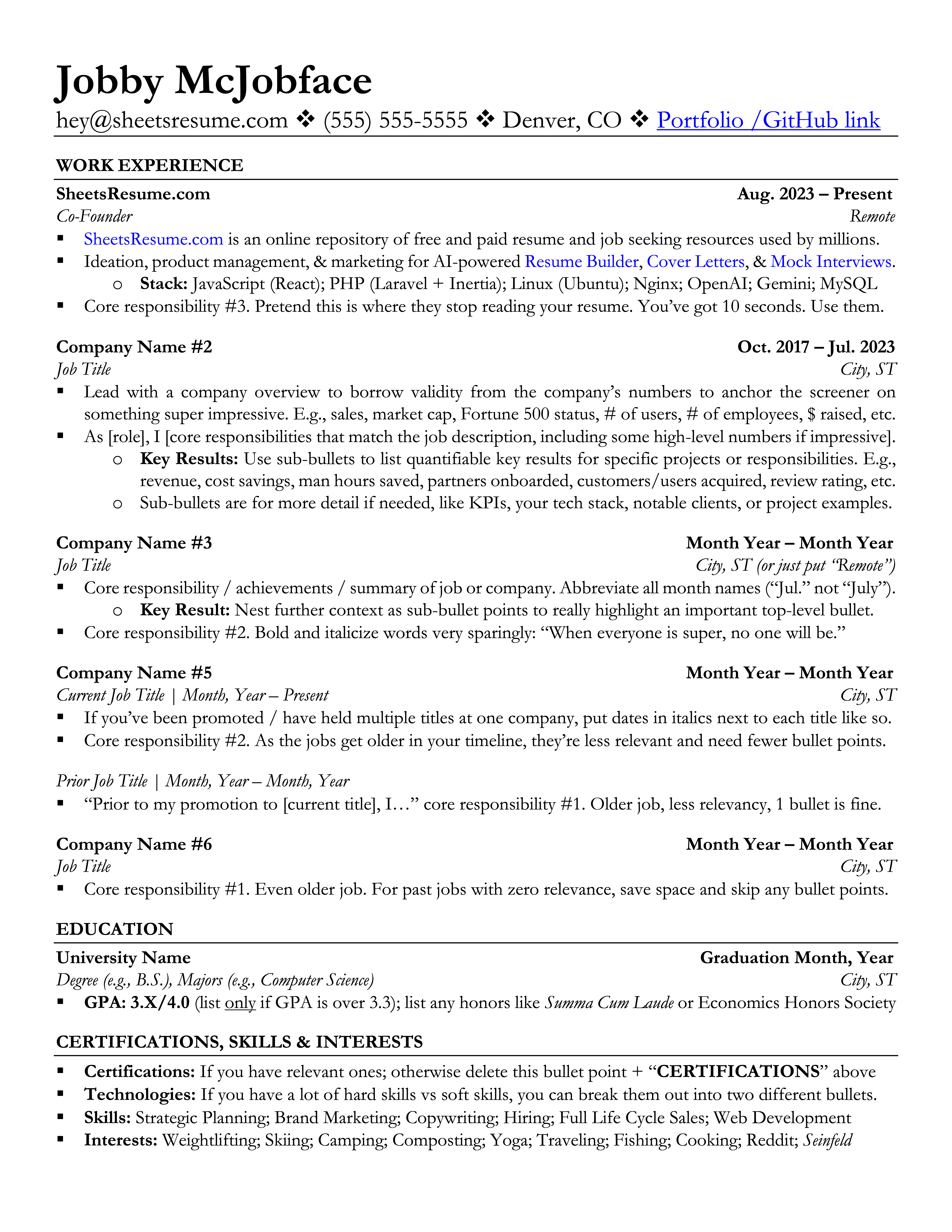 How to Make an ATS Friendly Resume, and Why ATS Checkers are Bunk